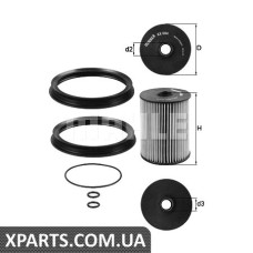 Паливний фільтр KNECHT KX504D