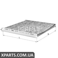 Фільтр, повітря у внутрішньому просторі KNECHT LAK131
