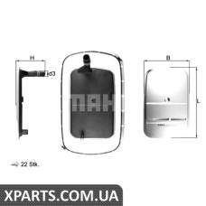 Гидрофильтр, автоматическая коробка передач KNECHT HX165KIT