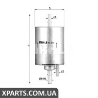 Паливний фільтр KNECHT KL570