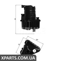 Фільтр паливний KNECHT KL832D