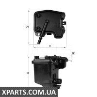 Фільтр паливний KNECHT KL431D