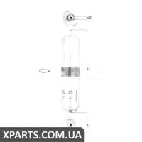 Фільтр паливний KNECHT KL763D
