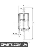 Паливний фільтр KNECHT KL572
