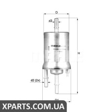 Паливний фільтр KNECHT KL572