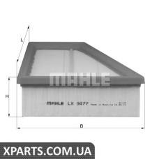 Повітряний фільтр KNECHT LX3477