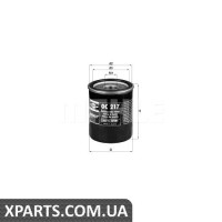 Фільтр масляний KNECHT OC217