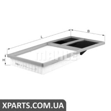 Повітряний фільтр KNECHT LX2010