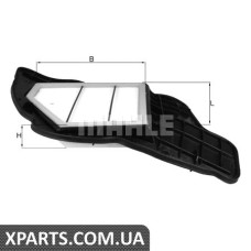 Повітряний фільтр KNECHT LX16845