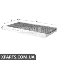 Фільтр, повітря у внутрішньому просторі KNECHT LAK117