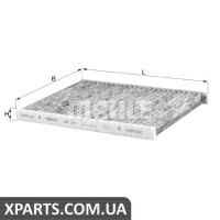 Фільтр, повітря у внутрішньому просторі KNECHT LAK241