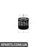 Фільтр масляний KNECHT OC236