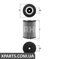 Фільтр масляний KNECHT OX367D