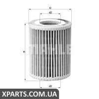 Фільтр масляний KNECHT OX825D