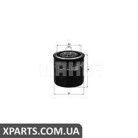 Фільтр масляний KNECHT OC140