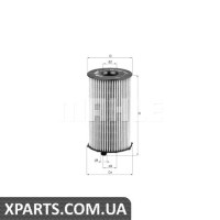 Фільтр масляний KNECHT OX2052D
