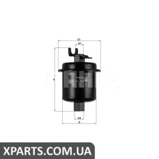 Топливный фильтр KNECHT KL185