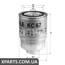 Топливный фильтр KNECHT KC67