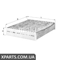 Фільтр, повітря у внутрішньому просторі KNECHT LAK251