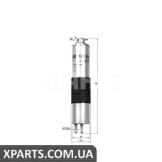 Фільтр паливний KNECHT KL149