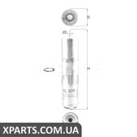 Фільтр паливний KNECHT KL579D