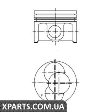 Поршень SKODA/VW8001 19SDi 97-1-2 цыл.  KS Kolbenschmidt 40092720