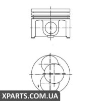 Поршень SKODA/VW8001 19SDi 97-3-4 цил. KS Kolbenschmidt 40093720
