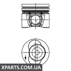 Поршень комплект VW LT 28-3528-46 25 AVR BBR TDI 99-06 Kolbenschmidt 40734600