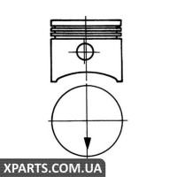Поршень FORD 91.83 2.0 OHC KS Kolbenschmidt 90606620