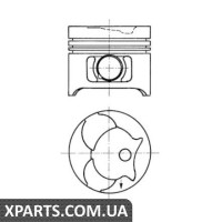 Поршень MB 8900 OM601/602 KS Kolbenschmidt 91372600