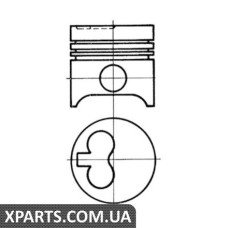 Поршень комплект PEUGEOT XD2 23D d30mm Kolbenschmidt 93520620