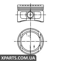 Поршень VW 7701 KS Kolbenschmidt 99909620