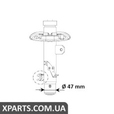 Амортизатор підвіски KYB 3338013