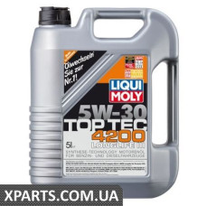 Моторна олія SAE 5W-30 TOP TEC 4200 (ACEA A3-04/B4-04/C3-04, ACEA A5/B5/C2, API SM/CF) 5л LIQUI MOLY 7661