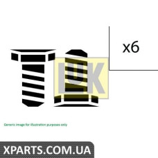 Комплект болтів, маховик LUK 411011810