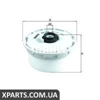 Фільтр паливний Mahle KX479D