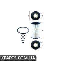 Фільтр масляний Mercedes Mahle OX3457D