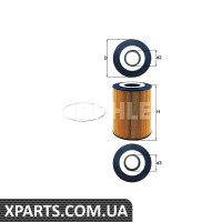 Фільтруючий елемент масляного фільтра DAF Mahle OX359D