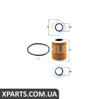 Фільтр масляних Hyundai Mahle OX369D