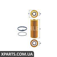 Фільтр масляний Mahle OX381D