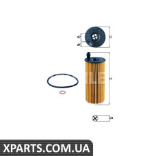 Фільтр масляний BMW Mahle OX404D