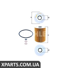 Фільтр масляних BMW Mahle OX254D2