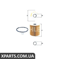 Фільтр олії Mahle OX156D