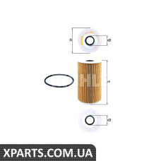 Фільтр масляний Mahle OX1281D