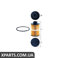 Фільтруючий елемент паливного фільтра Fiat Opel Vauxhall Mahle KX208D