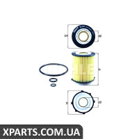 Фільтр масляний Mahle OX982D