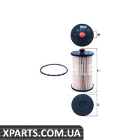 Фільтр паливний VW Mahle KX222D