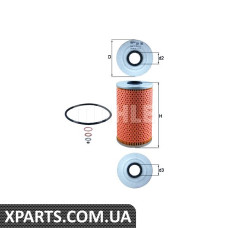 Фiльтр масляний BMW Mahle OX96D