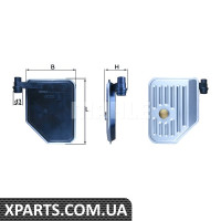 Фільтр масляний Mahle HX156