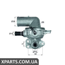 Термостат, охлаждающая жидкость MAHLE TI13388D